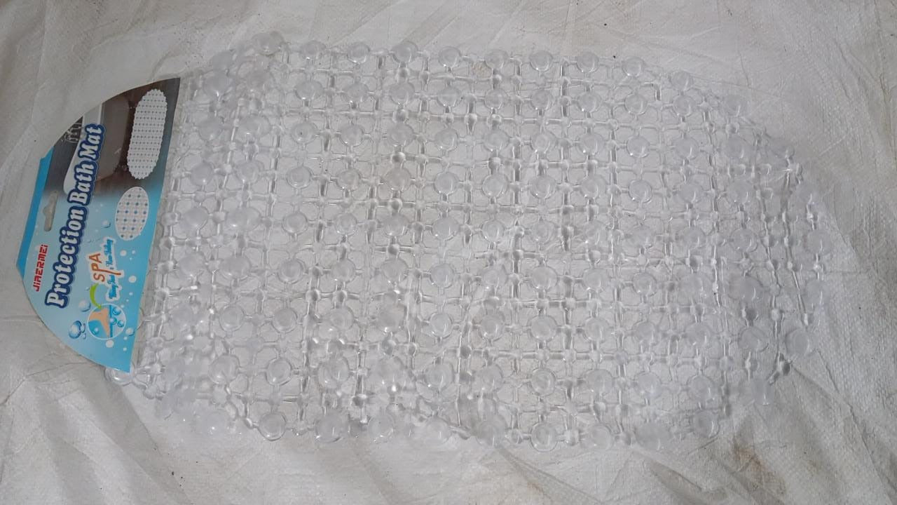 4933 Nonslip Soft Rubber Bath Mat for Bathtub and Shower, Anti Slip Bacterial Anti Bacterial Machine Washable PVC Bath Mat DeoDap 4933 Nonslip Soft Rubber Bath Mat for Bathtub and Shower, Anti Slip Bacterial Anti Bacterial Machine Washable PVC Bath Mat DeoDap